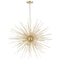 Cwi Lighting Savannah 9 Light Chandelier With Gold Leaf Finish 1034P30-9-620 - alternate 1
